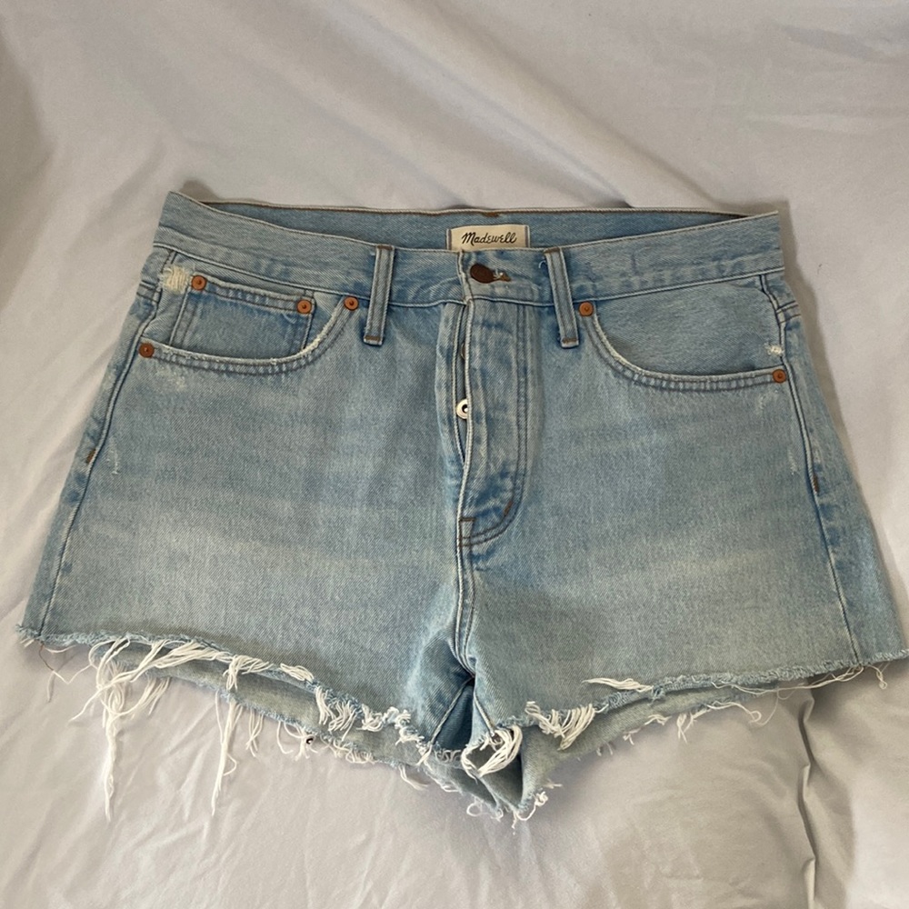 Madewell relaxed denim shorts